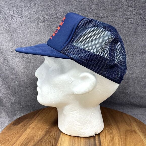 VTG Fairchild Corporation "We're Taking the High Ground" Blue Hat Cap Trucker - Picture 4 of 7